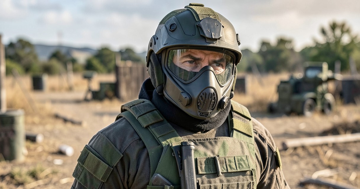 Airsoft Helmets and Face Protection