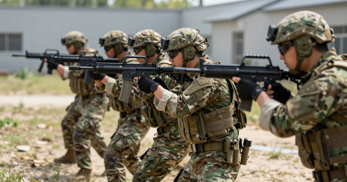 History of Military Training with Airsoft
