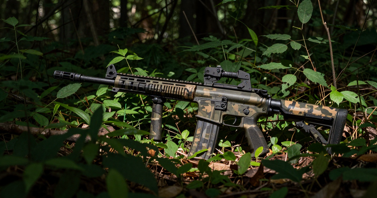 Best Airsoft Gun Camo Patterns for Tactical Play in 2026 — Disruptive Patterns in Dense Vegetation