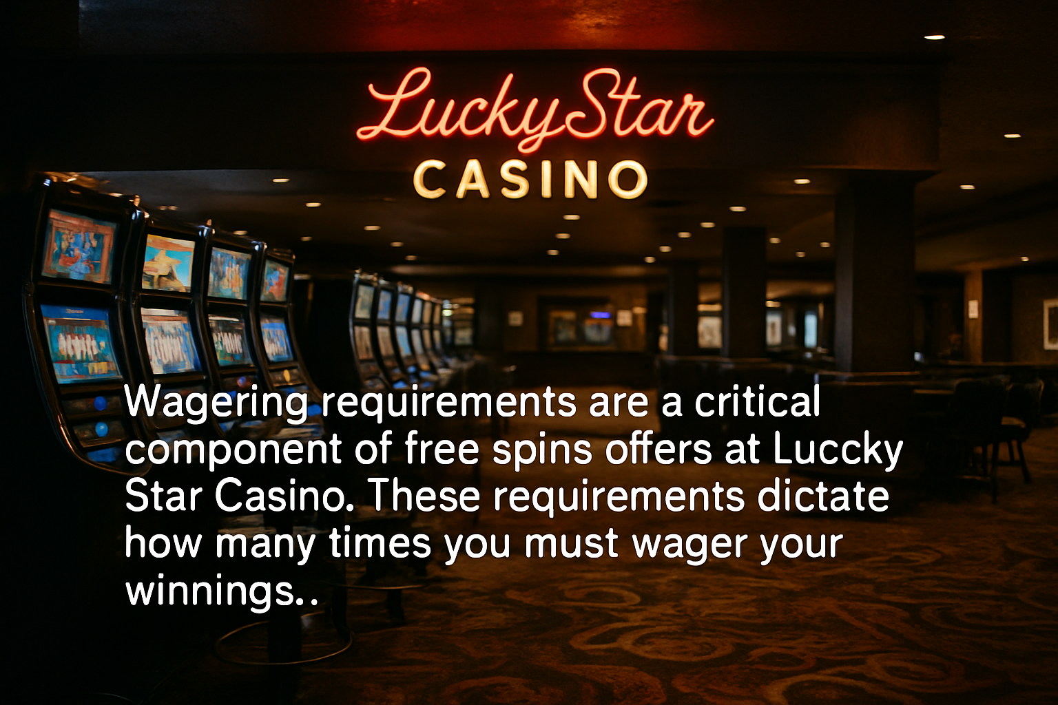 Free Spins Opportunities at Lucky Star Casino Explained — Understanding Wagering Requirements